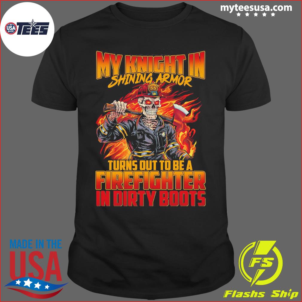 Turning Out Firefighter T-shirt