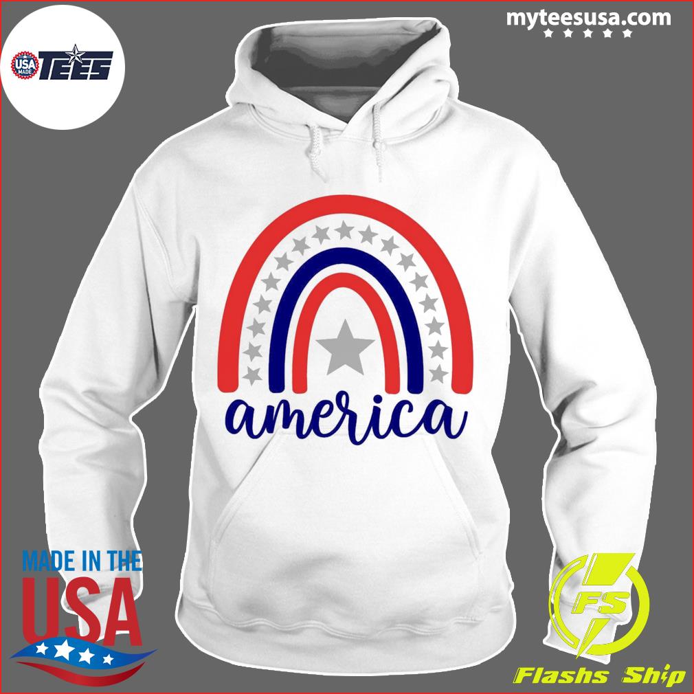 Download 4th Of July Svg America Rainbow Shirt Hoodie Sweater And Long Sleeve