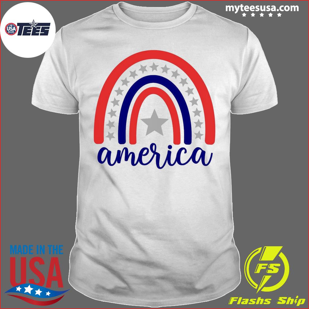 Download 4th Of July Svg America Rainbow Shirt Hoodie Sweater And Long Sleeve