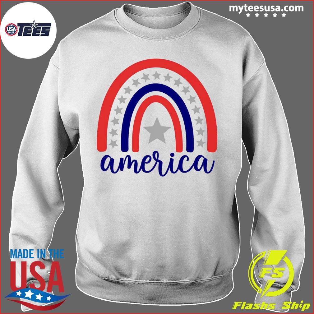 Download 4th Of July Svg America Rainbow Shirt Hoodie Sweater And Long Sleeve