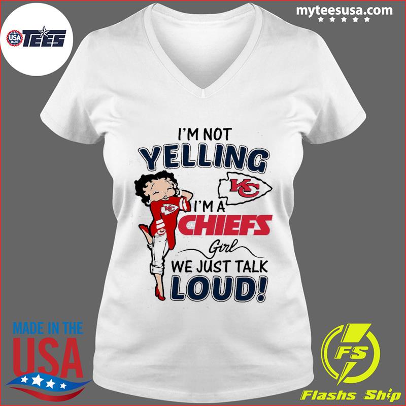 Betty Boop Im Not Yelling Im A White Sox Shirt - High-Quality Printed Brand