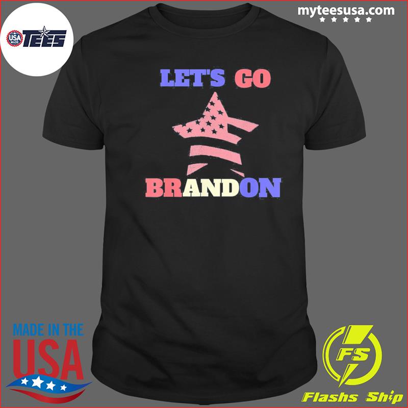 Let's Go Brandon (Blue Outline) Unisex T-Shirt