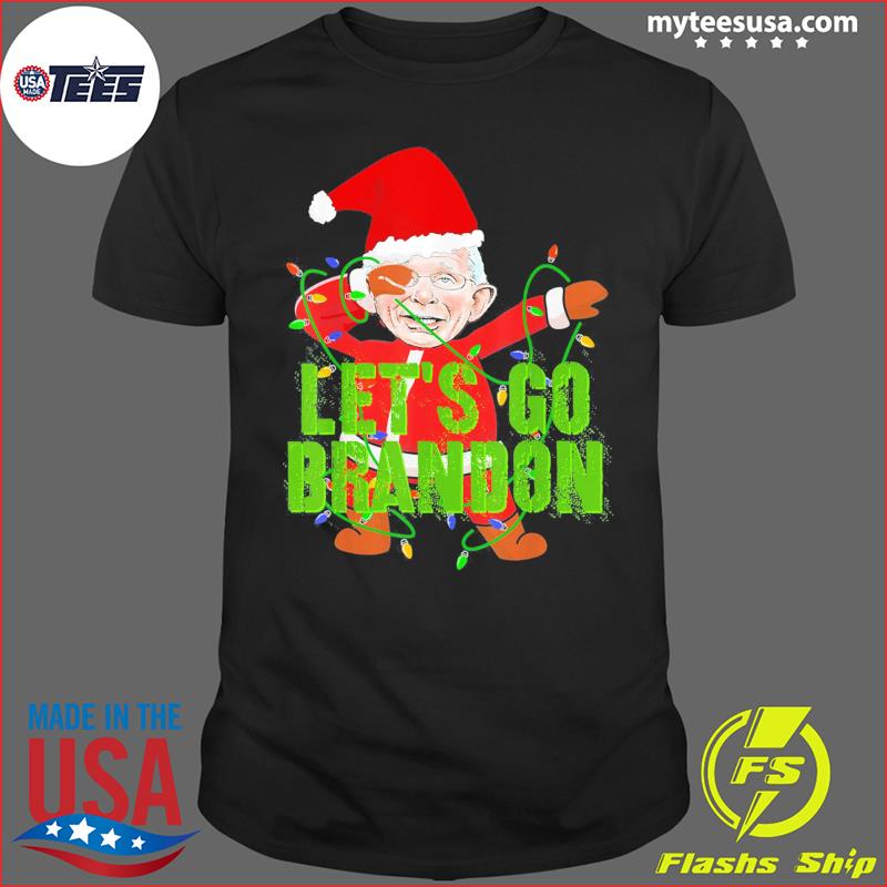 Let's Go Brandon T-Shirt Anti Biden Merry Christmas