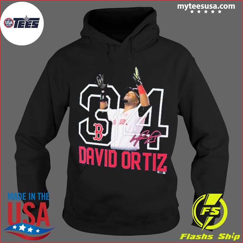 David Ortiz Boston Red Sox Pullover Hoodie