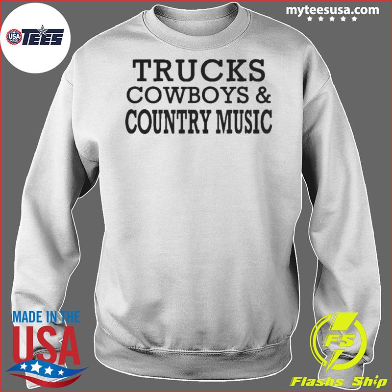 COUNTRY MUSIC N COWBOYS PULLOVER