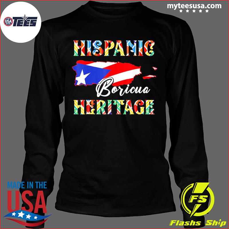 Puerto Rican Inside - Boricua Puerto Rico Flag T Shirts Tee Gift