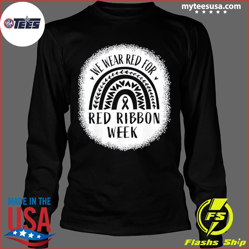 Red ribbon t store shirt