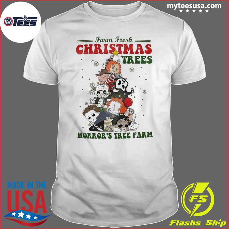 Horror movie Farm Fresh Christmas Shirt