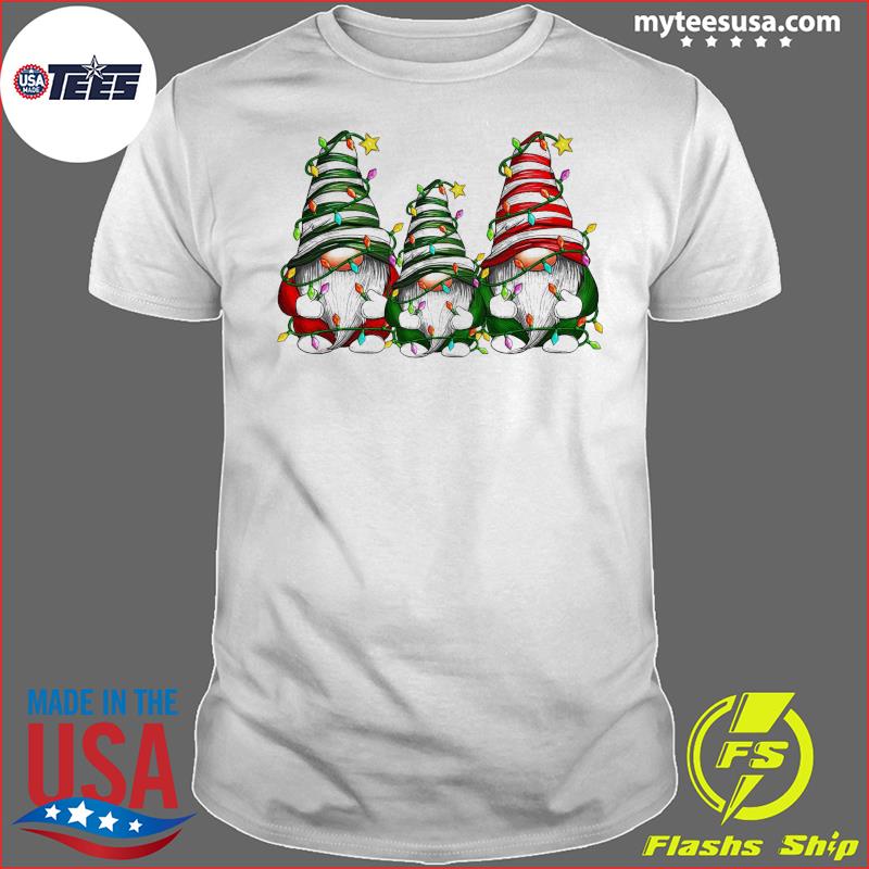 Three Gnomes Light Christmas shirt
