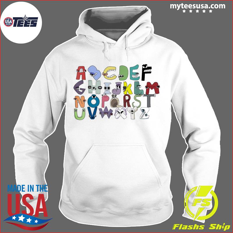  Villain Letter ABC It's My Birthday Evil Alphabet Lore Party  Sweatshirt : Clothing, Shoes & Jewelry