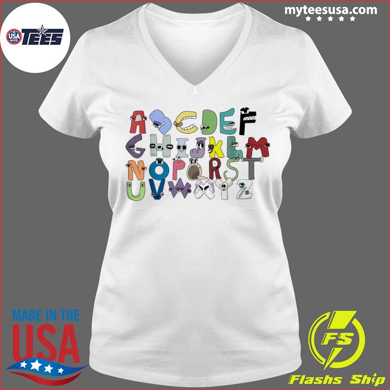 Villain Sad Lowercase Letter b Boys Evil Alphabet Lore T-Shirt