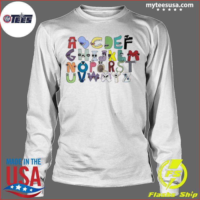 N, Alphabet Lore - Alphabet Lore - Long Sleeve T-Shirt