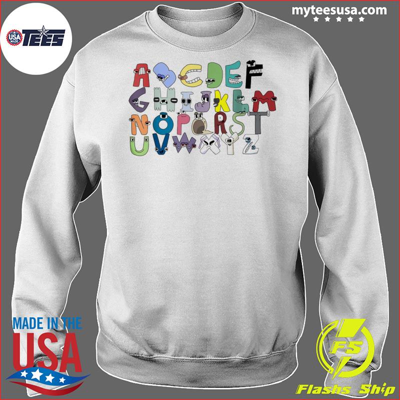  Alphabet Lore f 7 Years 7th Birthday Boys Villain Letter  T-Shirt : Clothing, Shoes & Jewelry