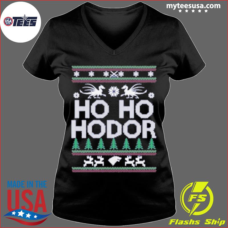 Ho ho best sale hodor christmas sweater