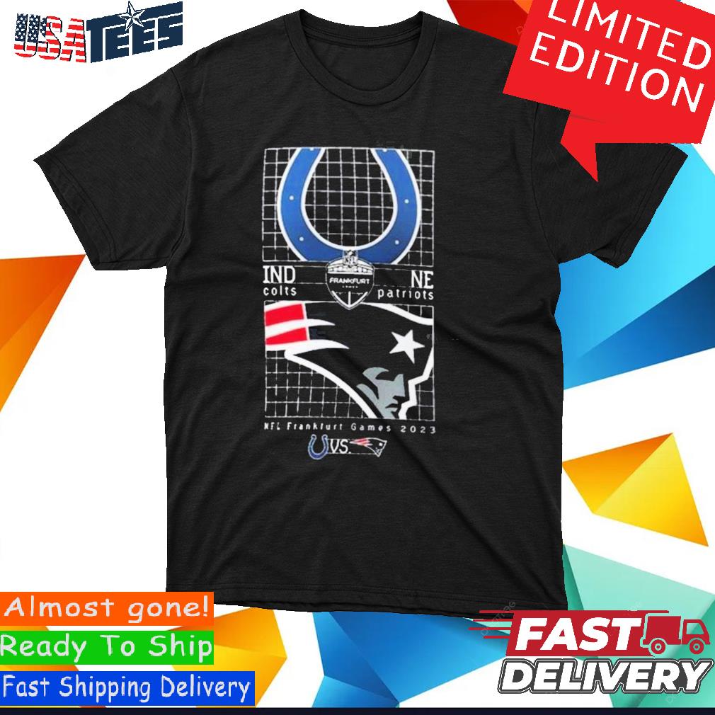 Nfl 2023 Germany Frankfurt Games Match Up Indianapolis Colts Vs New England  Patriots Shirt, hoodie, sweater and long sleeve