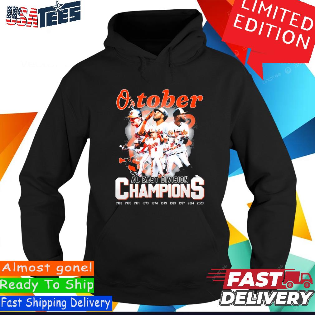 You Can't Spell October Without The O's 2023 AL East Division Champions  Baltimore Orioles Shirt