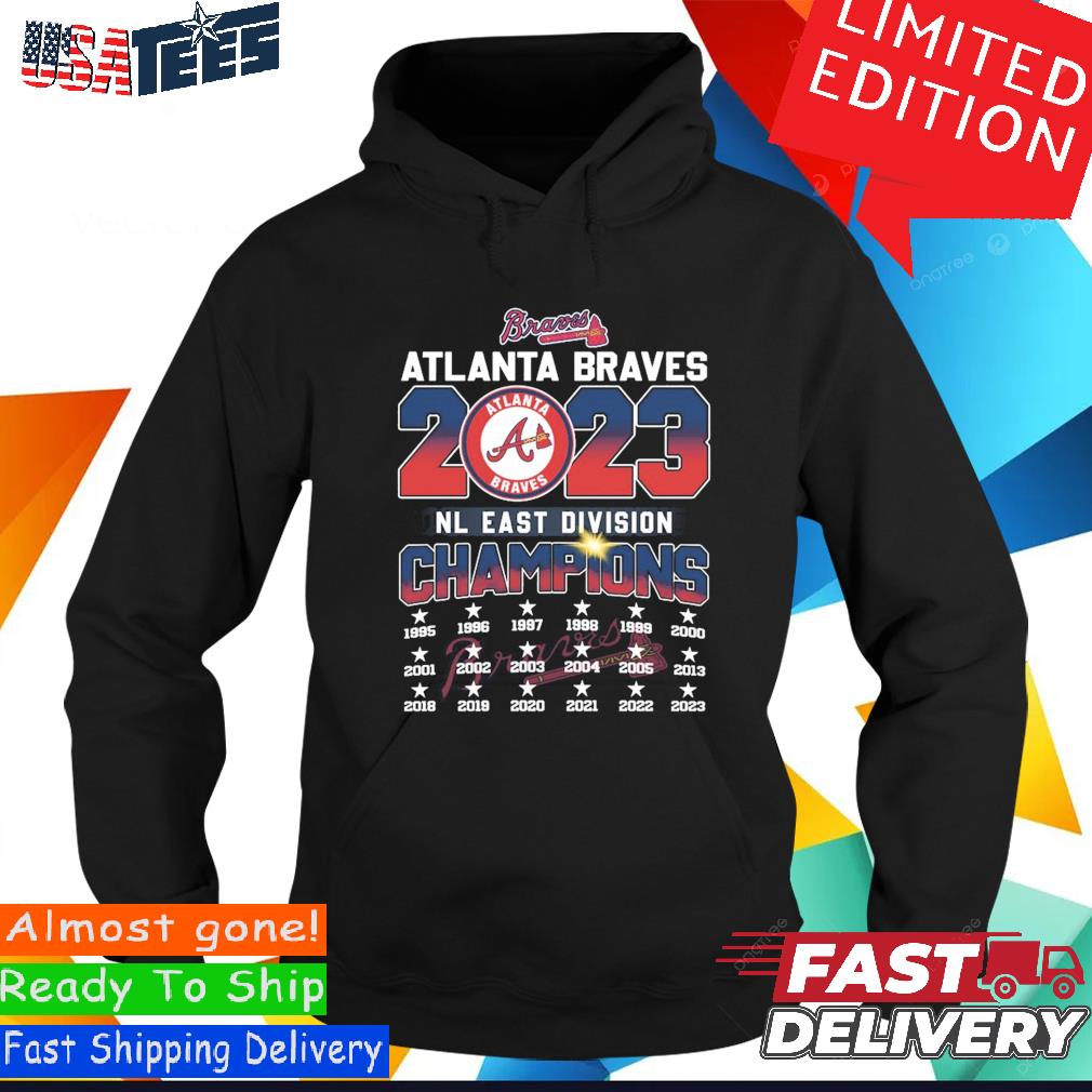 Official atlanta Braves Nl East Division Champions 2023 Shirt, hoodie,  sweater, long sleeve and tank top
