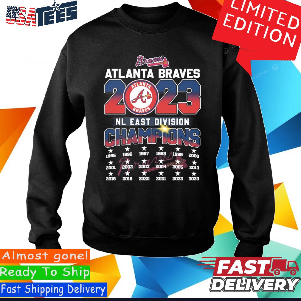 Official Atlanta Braves East Division Champions 2023 T-Shirt - ShirtsOwl  Office