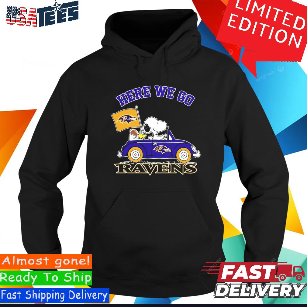 Baltimore Ravens Peanuts Snoopy Charlie Brown And Woodstock T-shirt,Sweater,  Hoodie, And Long Sleeved, Ladies, Tank Top