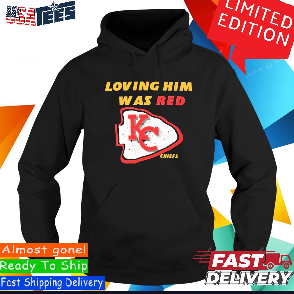 Swiftie Loving Him Was Red Shirt Kansas City Chiefs Shirt - Bluecat