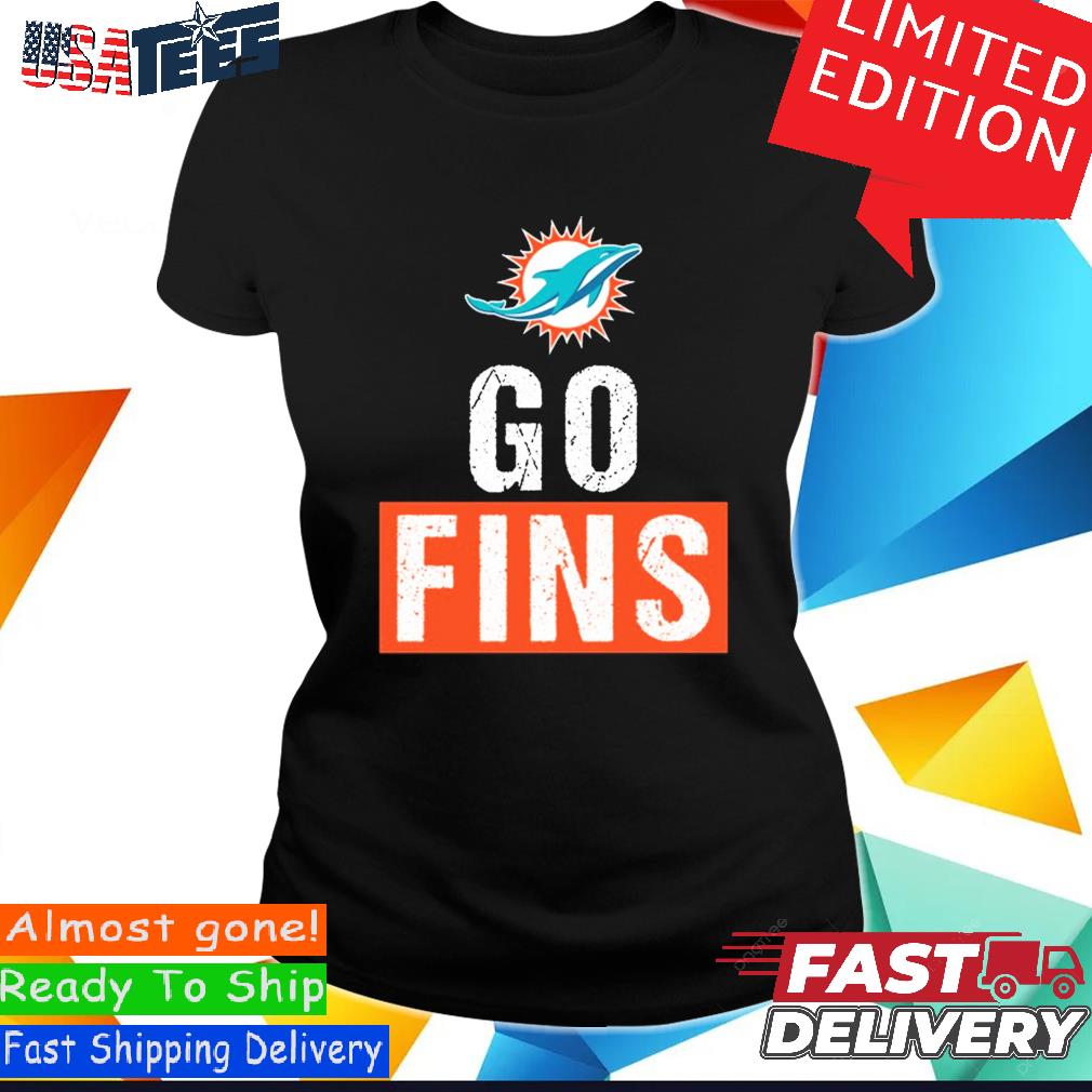 Go Fins Logo Miami Dolphins T-shirt, hoodie, sweater, long sleeve