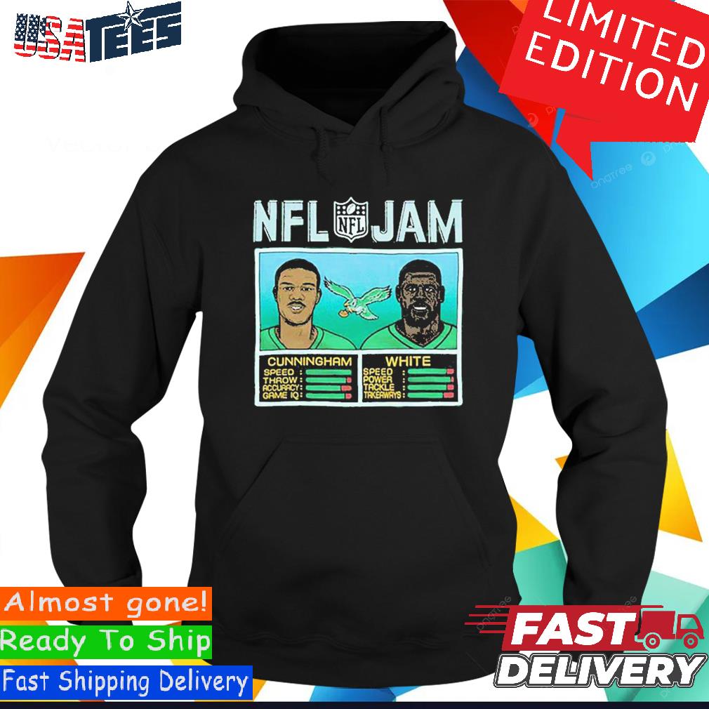 NFL Jam Philadelphia Eagles Randall Cunningham And Reggie White shirt -  Limotees