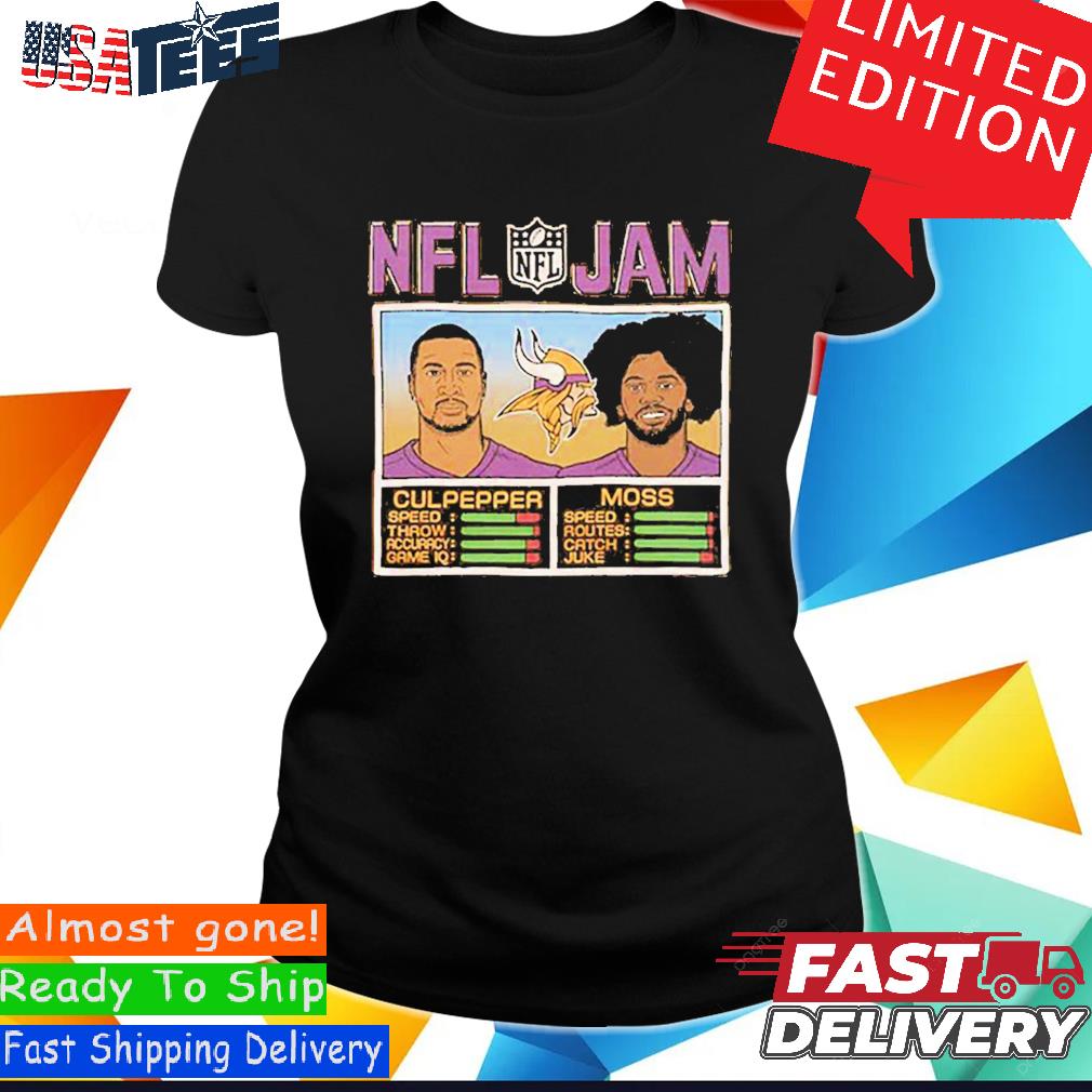 Nfl Jam Minnesota Vikings Daunte Culpepper Randy Moss shirt