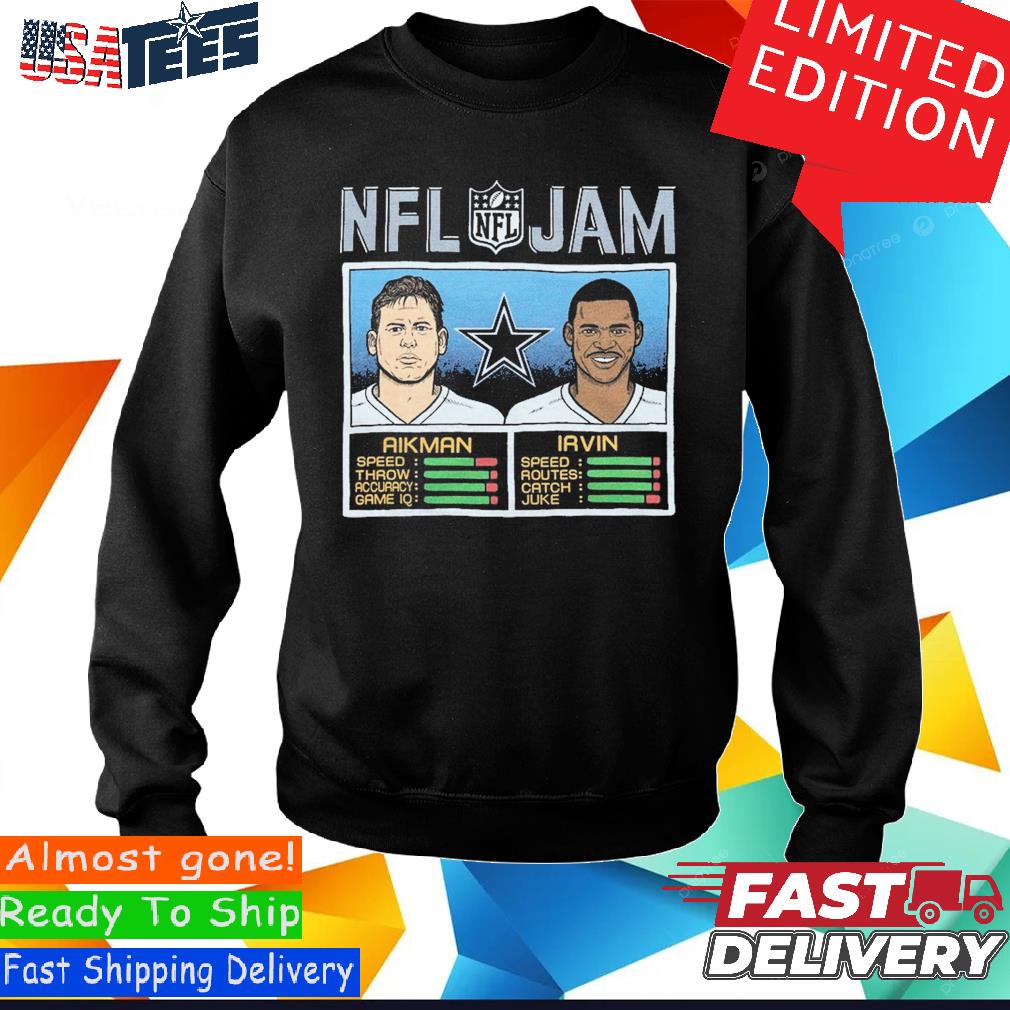 Lids Michael Irvin & Troy Aikman Dallas Cowboys Homage NFL Retired Jam  Tri-Blend T-Shirt - Heathered Navy