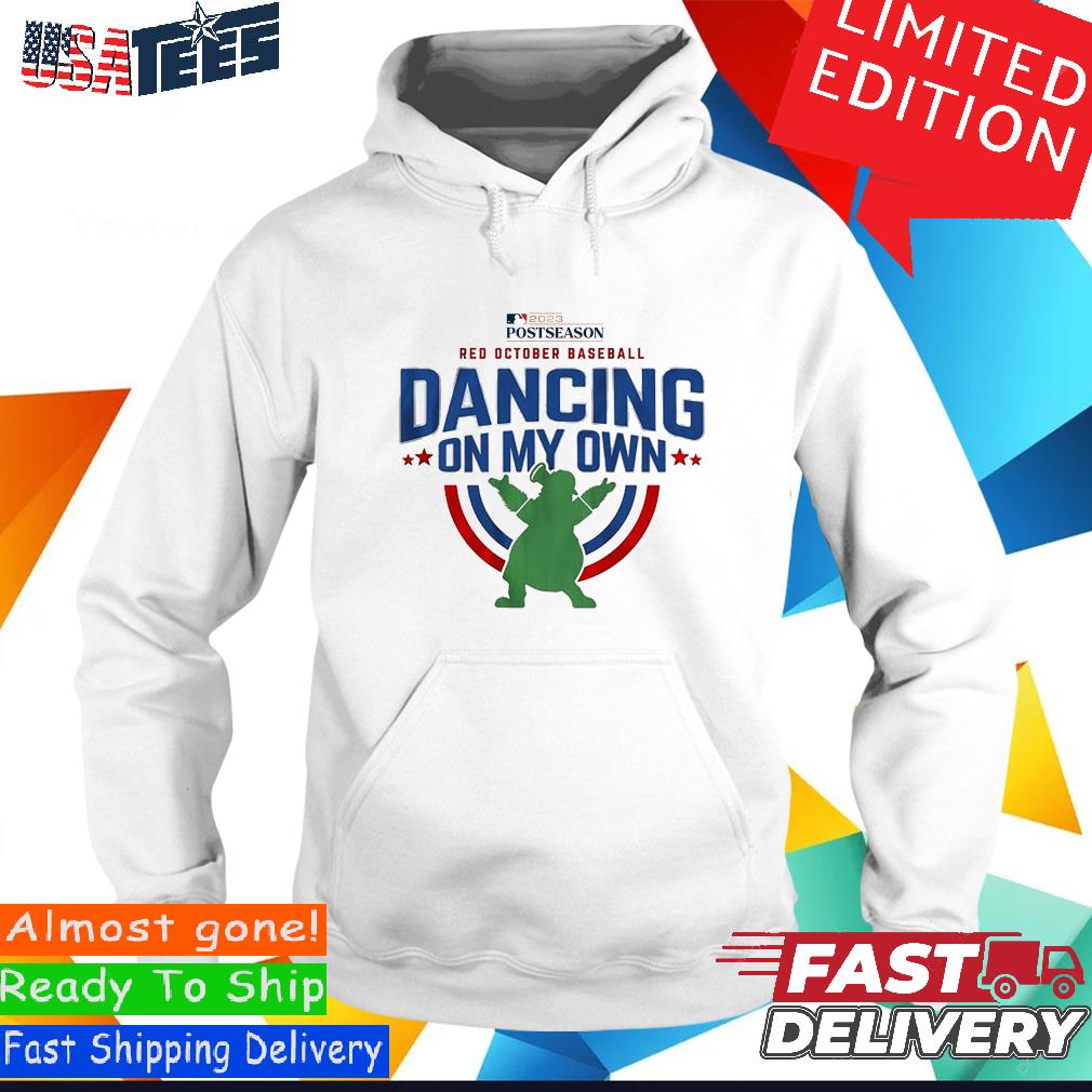 Phillies Red October 2023 dancing on my own sports shirt - Limotees