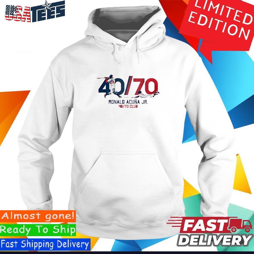 Ronald Acuña Jr 40 Home Runs 70 Stolen Base Club Shirt, hoodie, sweater,  long sleeve and tank top