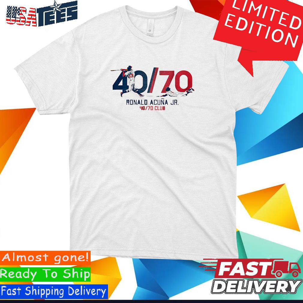 Ronald Acuña Jr 40 Home Runs 70 Stolen Base Club Shirt, hoodie, sweater,  long sleeve and tank top