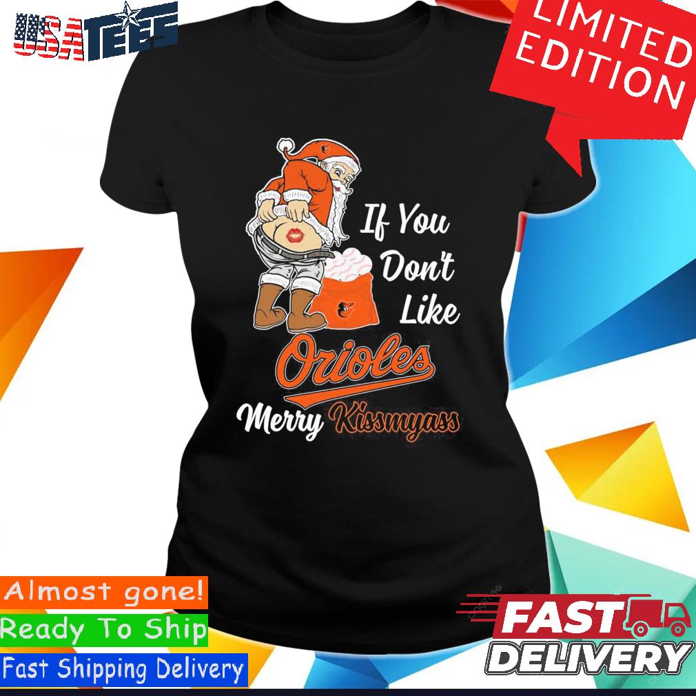 If You Don't Like Cleveland Browns Merry Kissmyass funny Santa