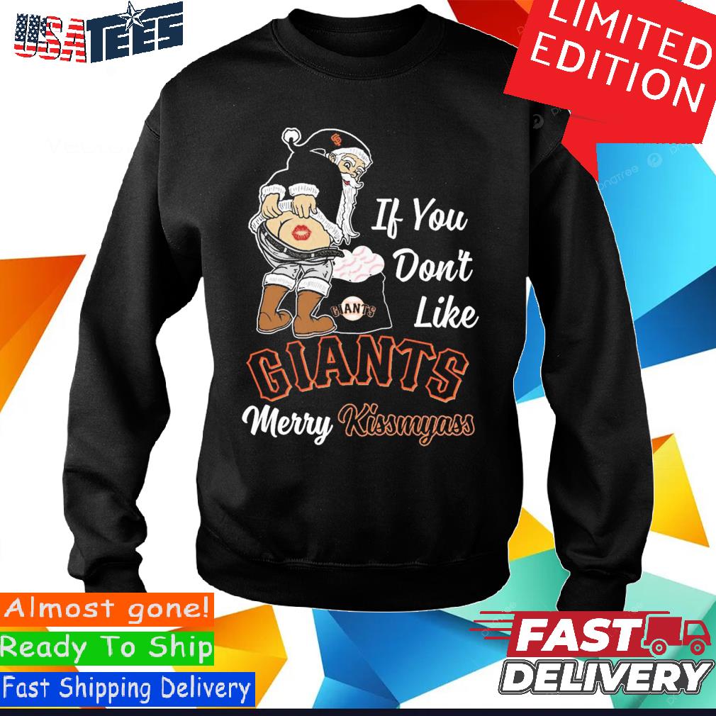 Santa Claus If You Don't Like San Diego Padres Merry Kissmyass T Shirt