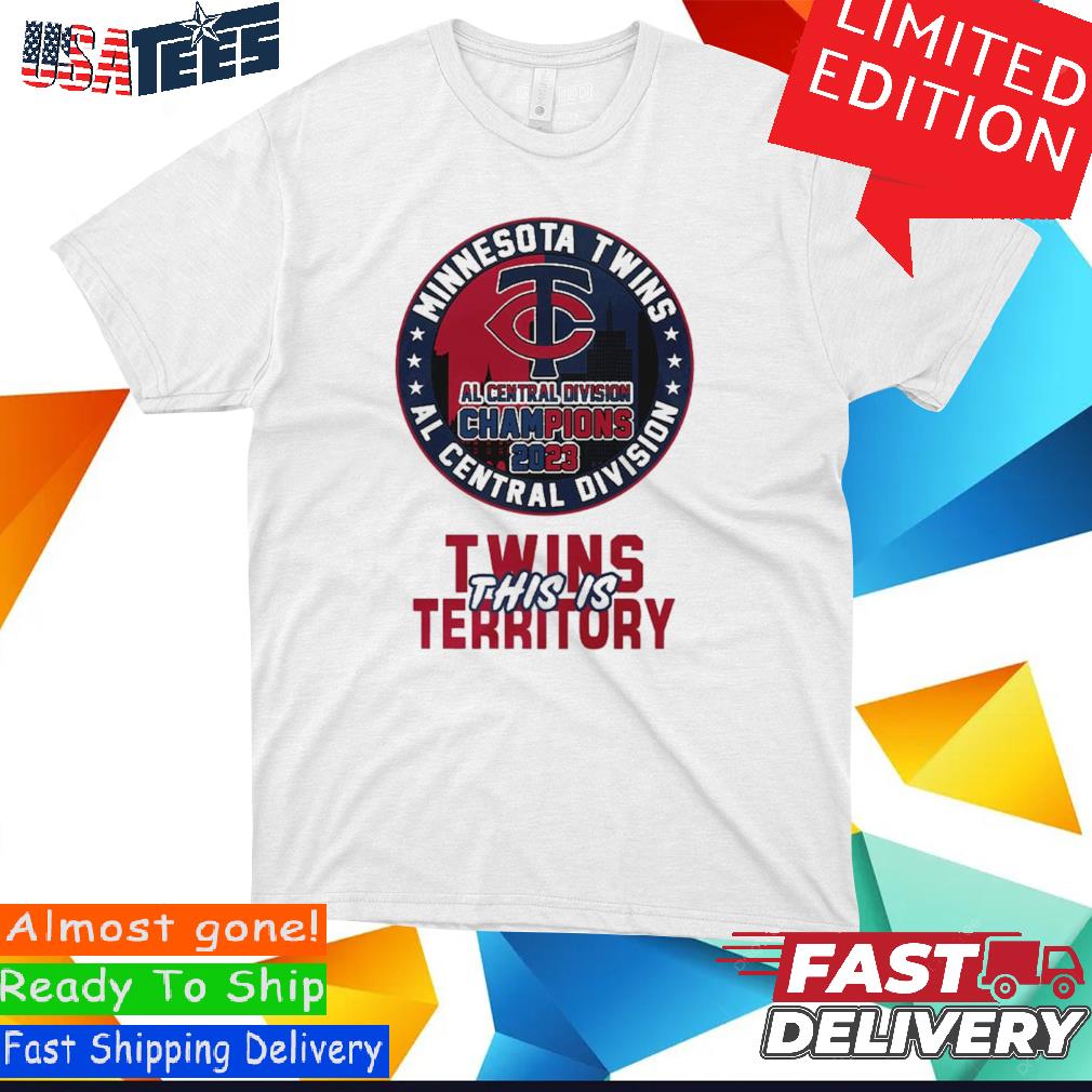 Official this Is Twins Territory 2023 Al Central Division Champions Minnesota  Twins Shirt, hoodie, sweater, long sleeve and tank top