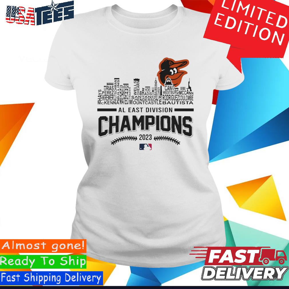 Baltimore Orioles Team Players 2023 AL East Division Champions Signatures  Shirt, hoodie, sweater, long sleeve and tank top