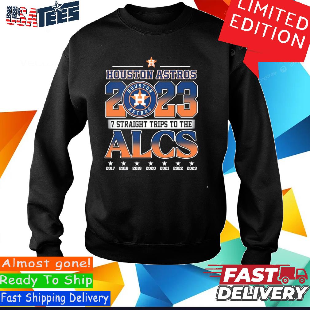 Official Houston Astros 2023 7 Straight trips to the Alcs Shirt