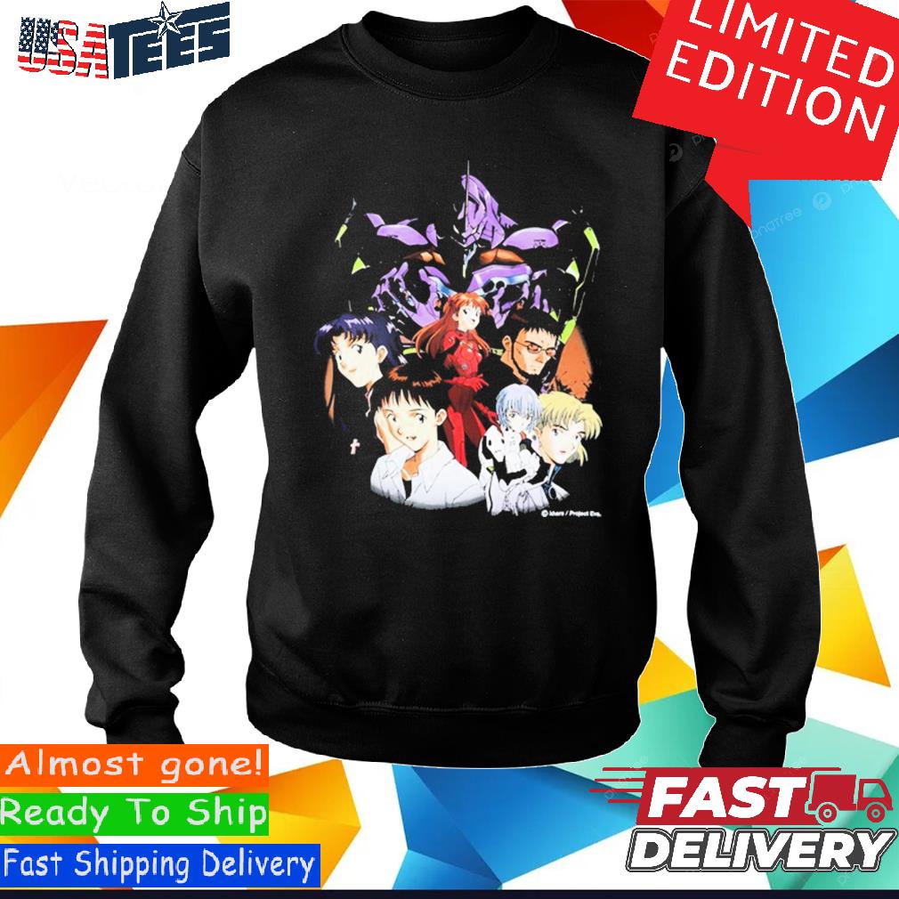 SIZEXLNEON GENESIS EVANGELION×GEEKS tee XL