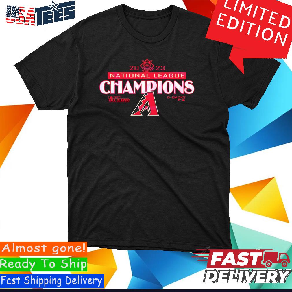 Women's Arizona Diamondbacks Majestic Threads Red 2023 National League  Champions Boxy Cropped T-Shirt