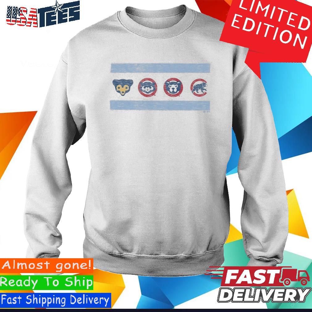 Chicago Cubs Logo Crewneck Sweatshirt - Happy Spring Tee