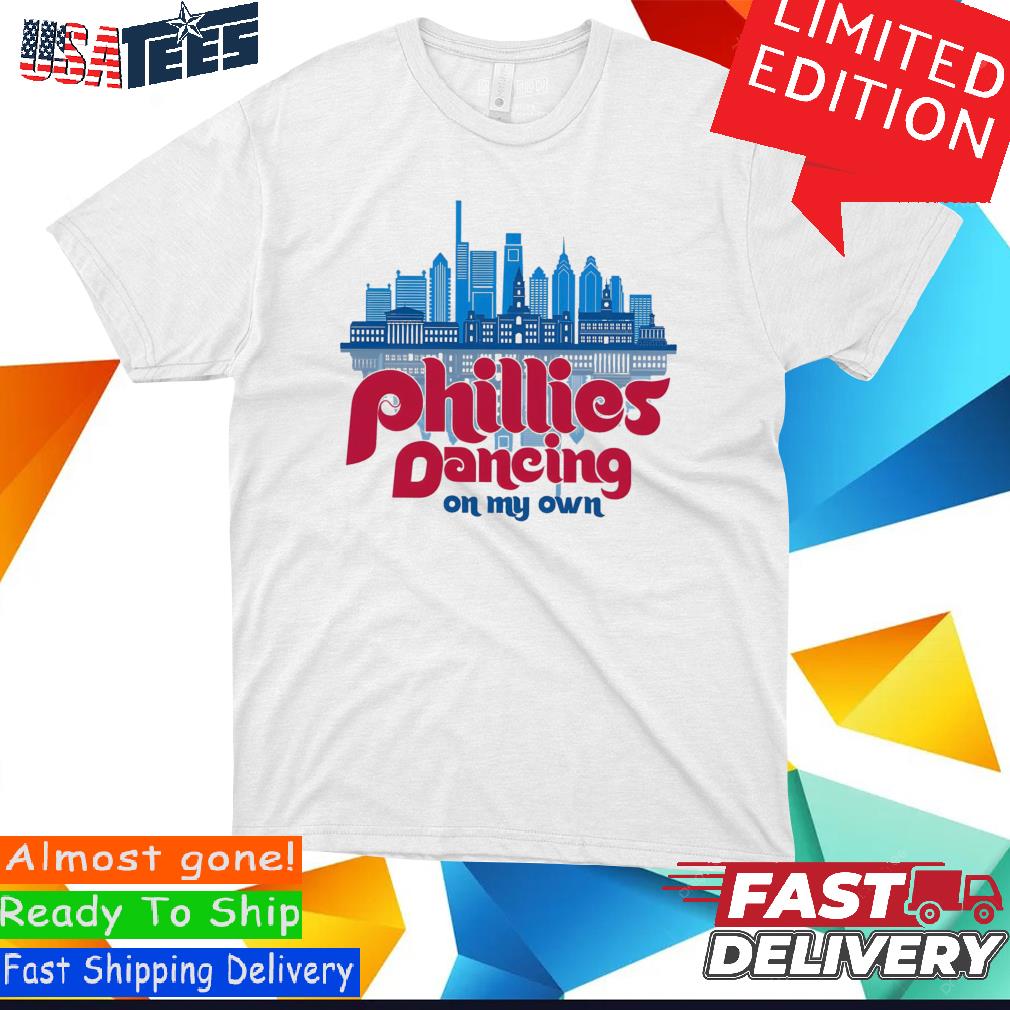 Phillies Dancing On My Own Sweatshirt, Light Blue Phillies Shirt