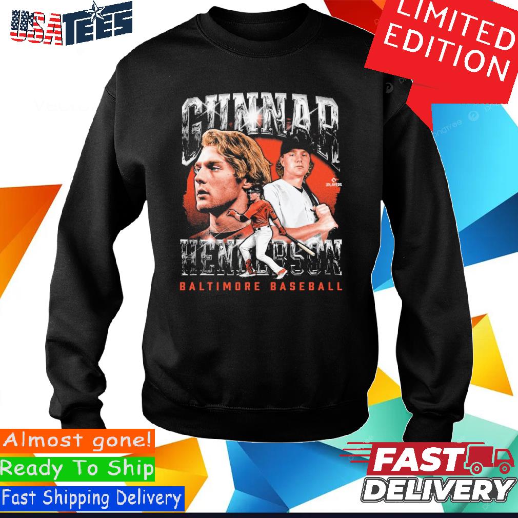 Gunnar Henderson Baltimore Orioles shirt, hoodie, sweater and long