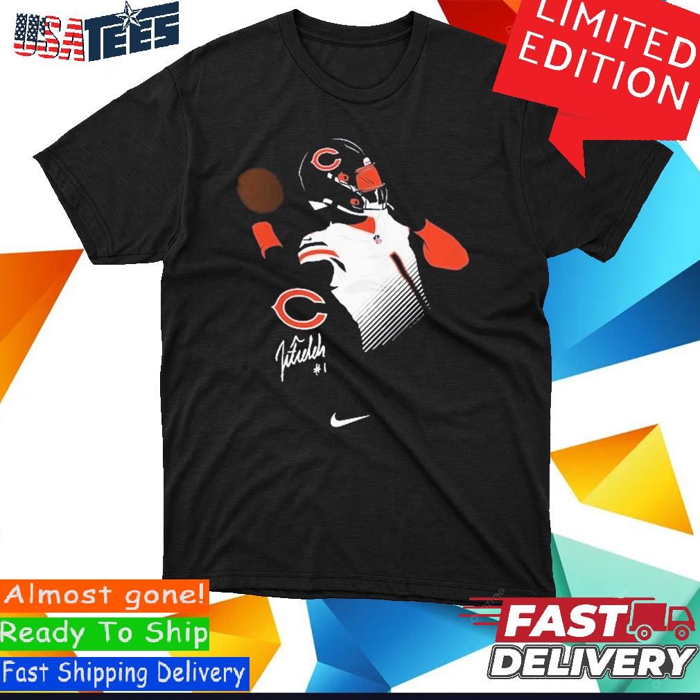 Justin Fields Chicago Bears football player him signature gift shirt,  hoodie, sweater, long sleeve and tank top