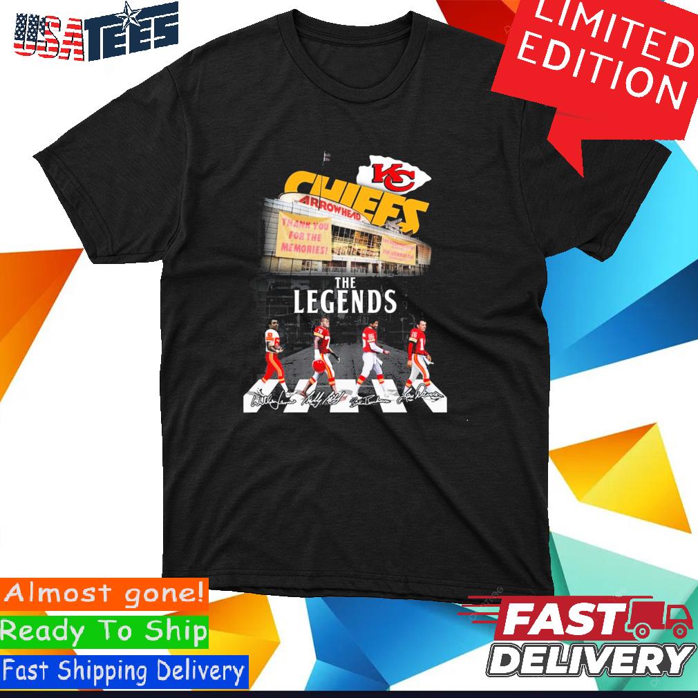 Official Kansas City Chiefs team abbey road signatures shirt, hoodie,  sweater, long sleeve and tank top