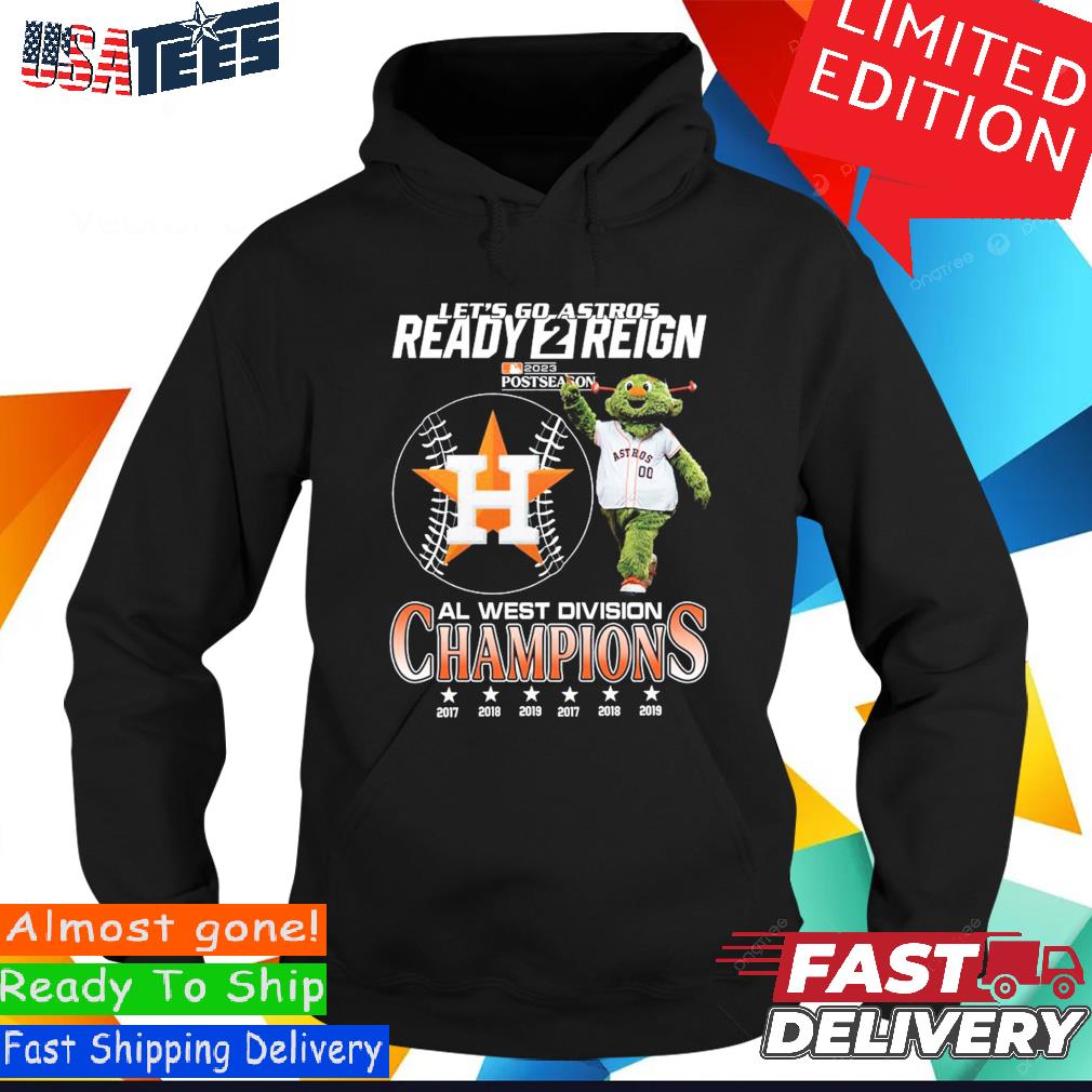 Houston Astros 2023 Al West Division Champions shirt, hoodie