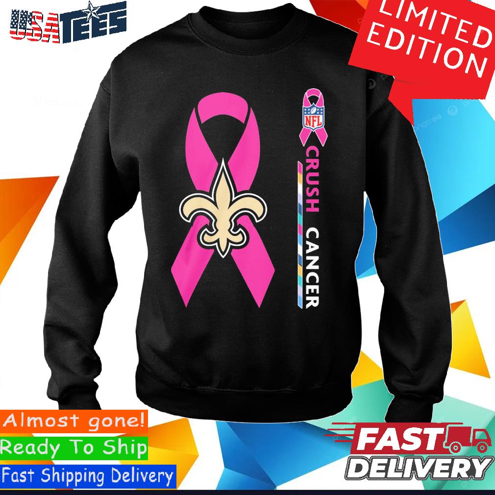 Saints breast cancer on sale shirt