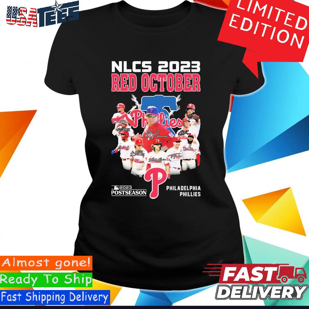 TRENDING NLCS Philadelphia Phillies 2023 Red October-Unisex T