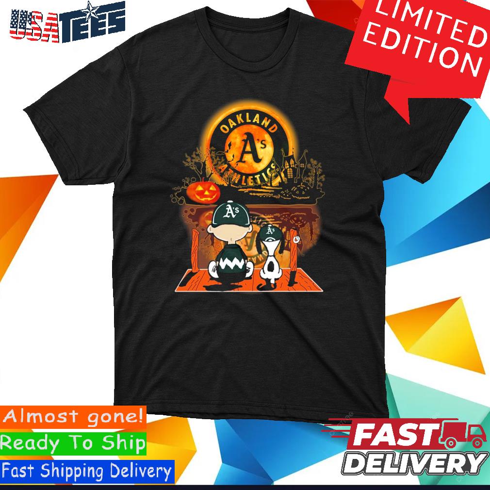 The Peanuts Just A Girl Who Loves Fall Oakland Athletics Shirt