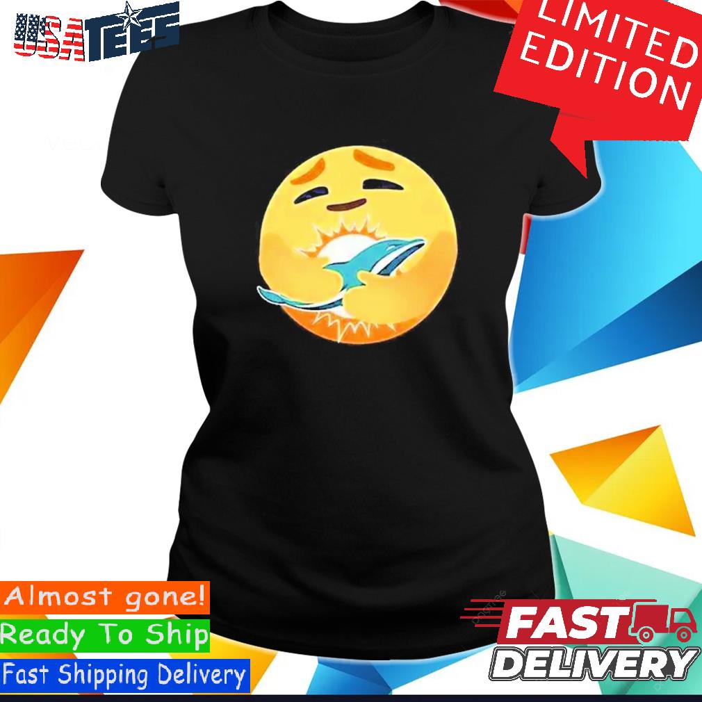 Miami Dolphins Emoji Shirt Ladies Tee