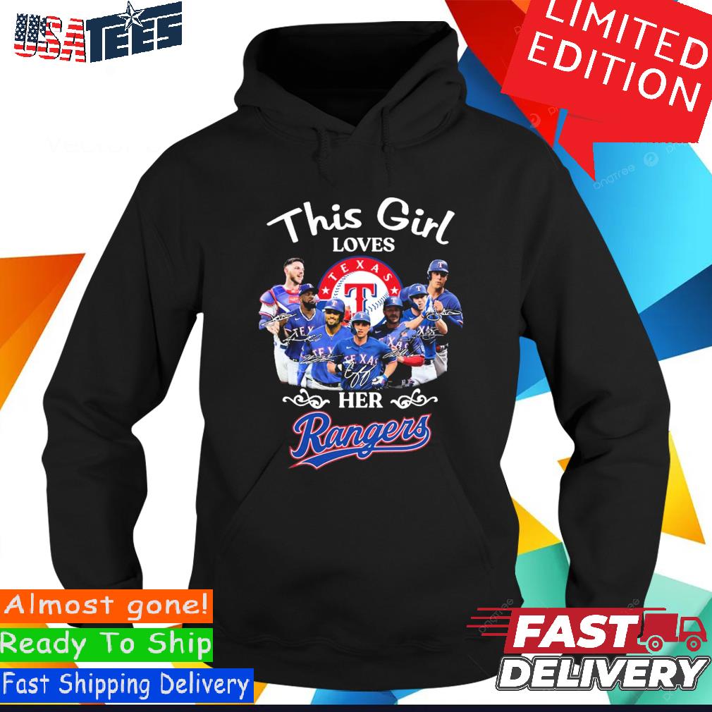 MLB This Girl Texas Rangers ALCS 2023 Signatures Shirt, hoodie, sweater,  long sleeve and tank top