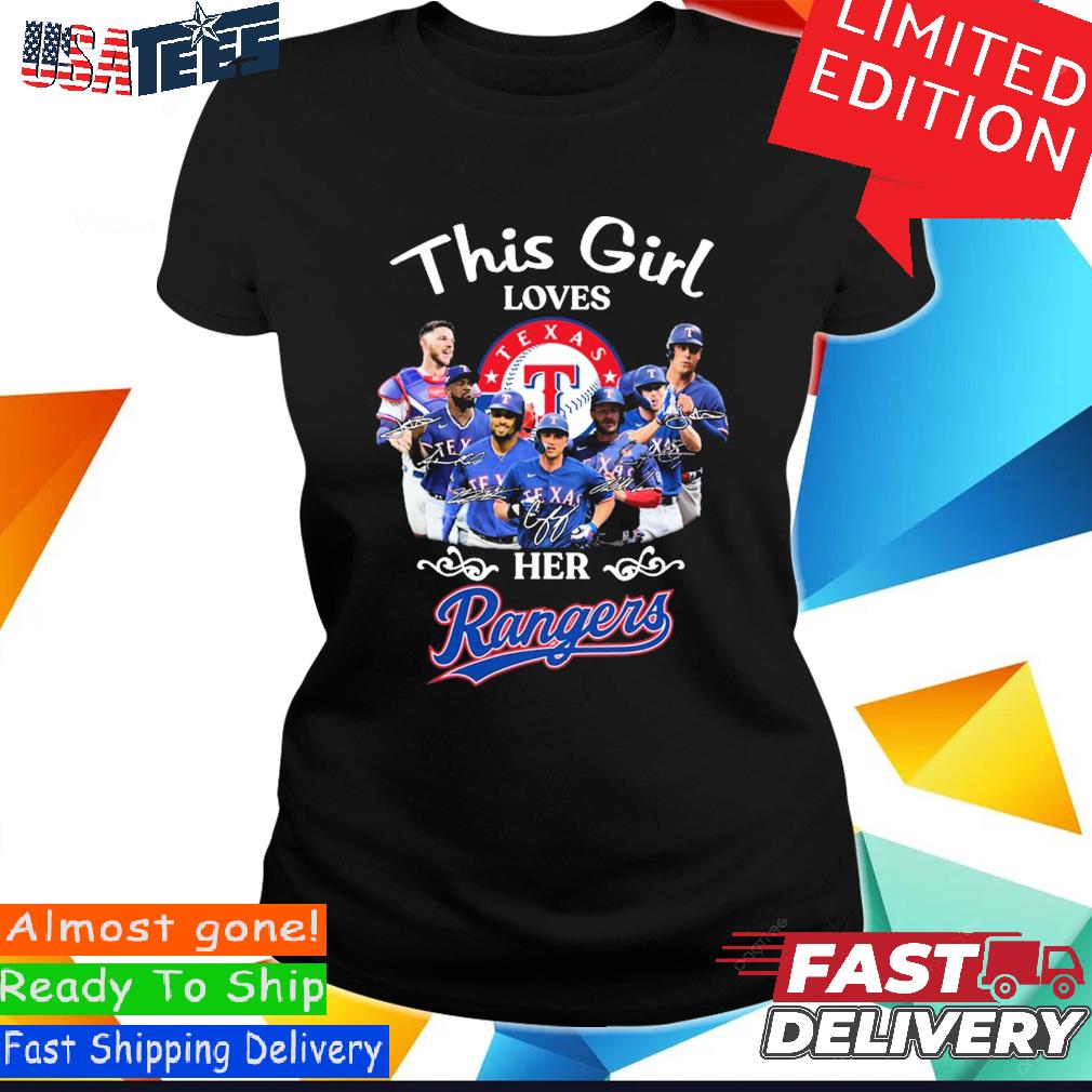 Original Texas Rangers 2023 ALCS Go And Take It Signatures Shirt